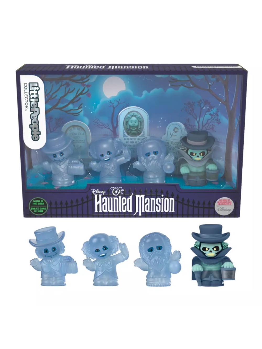 FISHER-PRICE Little People Haunted Mansion Glow in Dark Secret Message RARE
